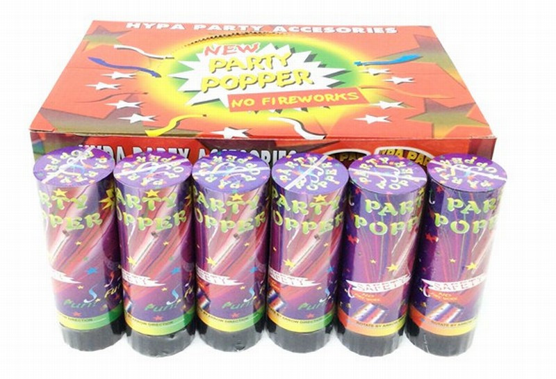 Konfeti 11cm Party Popper 1/24