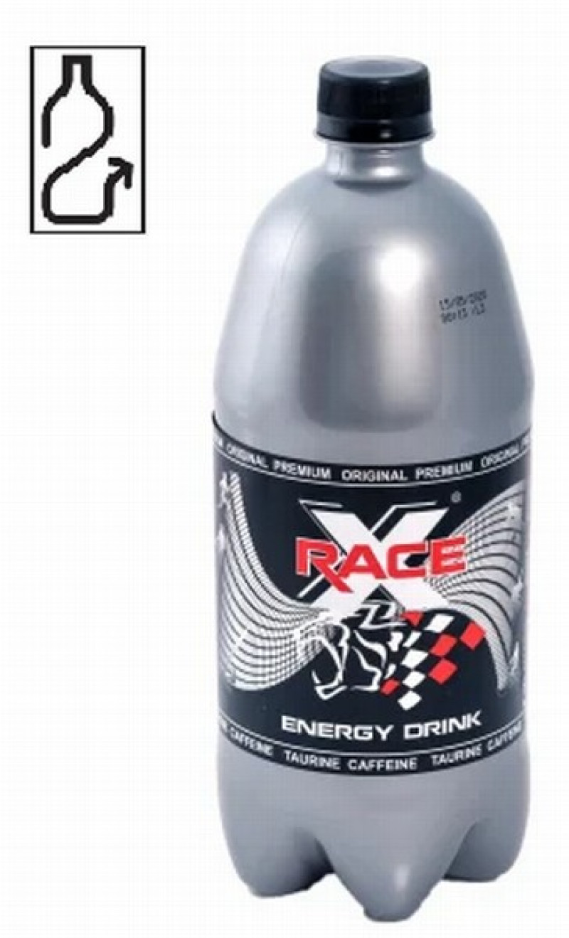 Enerģijas dzēriens X Race 1l 1/6 DEPOZĪTA maksa 0.10 eiro(16.07.26) Polija