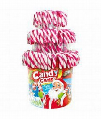 Karameļu nūjiņas Candy Cane 12g*100gb ((20.06.27)) (Ziemassvētki)Polija