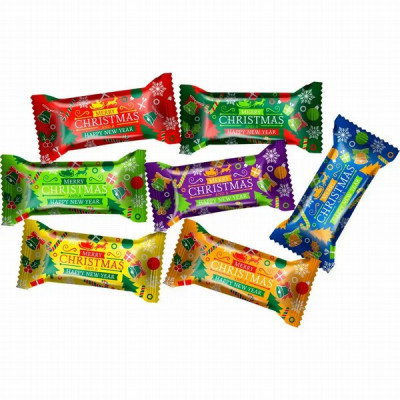 Šokolādes konfektes Lukas Merry Christmas 1kg (17.10.2025) Ukraina (Ziemassvētki)