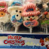 Zefīrs Marshmallow uz kociņa Merry Christmas 35g*24gb (Ziemassvētki)  (01.07.2026)  Ķīna