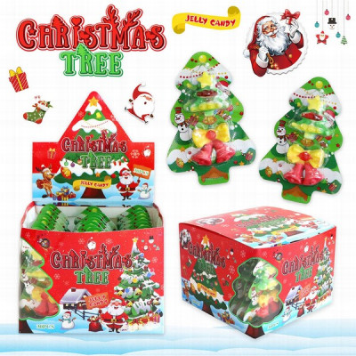Želejkonfektes Christmas tree 8g*30gb (01.08.2026) (Ziemassvētki) Ķīna