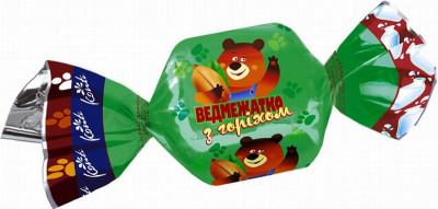 Šokolādes konfektes Konti Lācītis ar riekstiem 1kg (16.11.2025) Ukraina