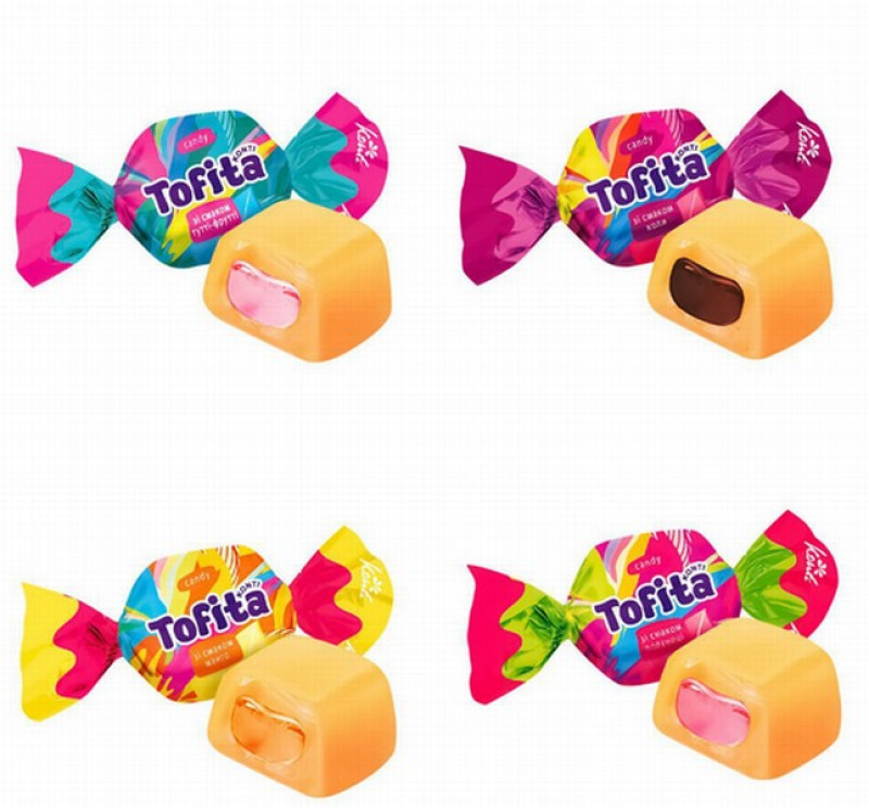 Konfektes Konti Tofita MIX 1kg (23.02.26) Ukraina