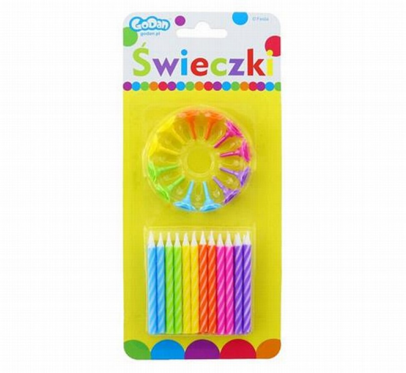 Svecītes tortei 24gb 6cm