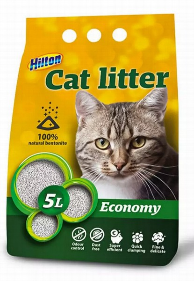 Smiltis kaķu tualetei betonīta cementējošas Hilton 5L Polija