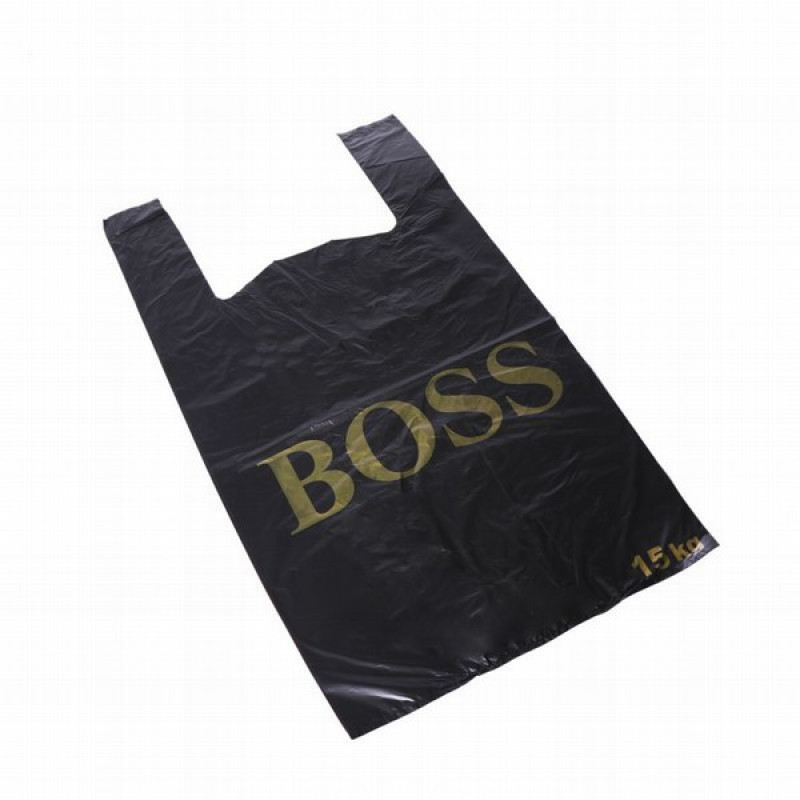 Maisiņi 15kg 50my BOSS melni 30/18/60 biezie 100gb