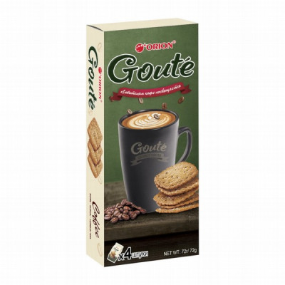 Cepumi Orion Goute Coffee 72g  (05.12.2025) Krievija