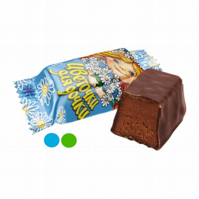 Šokolādes konfektes Cvetočki flja dočki 1kg Sweet life (18.09.2025) Krievija