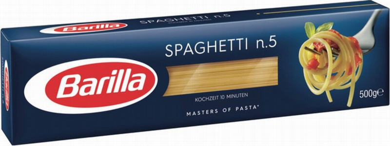 Makaroni Barilla Spagetti 500g (01.05.2027) Itālija