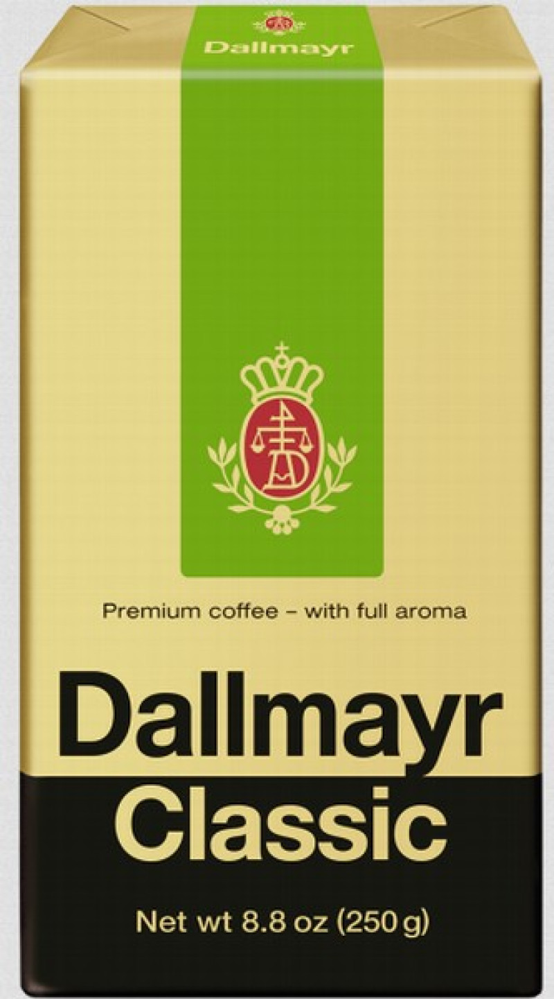 Kafija maltā Dallmayr Classic 250g 1/12 (30.01.2026) Vācija
