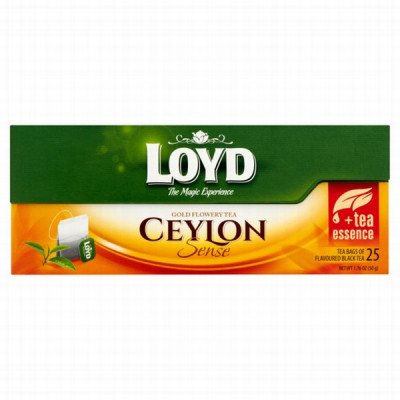 Tēja Loyd ceylon melnā 25x2g (30.12.2025) Ukraina
