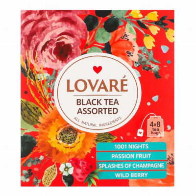 Tēja Lovare Assorted 2g*32 (14.06.2027) Polija