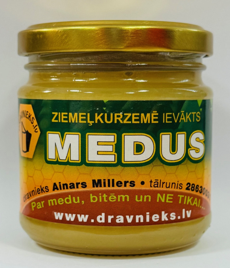 Medus Ziemeļkurzemes dažādu ziedu 250gDravnieks (2027) Latvija