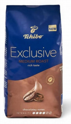 Kafijas pupiņas Tchibo Exclusive Medium roast 1kg (04.06.2025) Polija