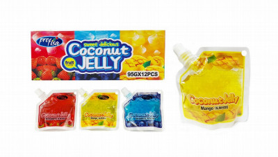 Želejkonfektes Coconut Jelly 95g*12gb (09.06.2027) Ķīna