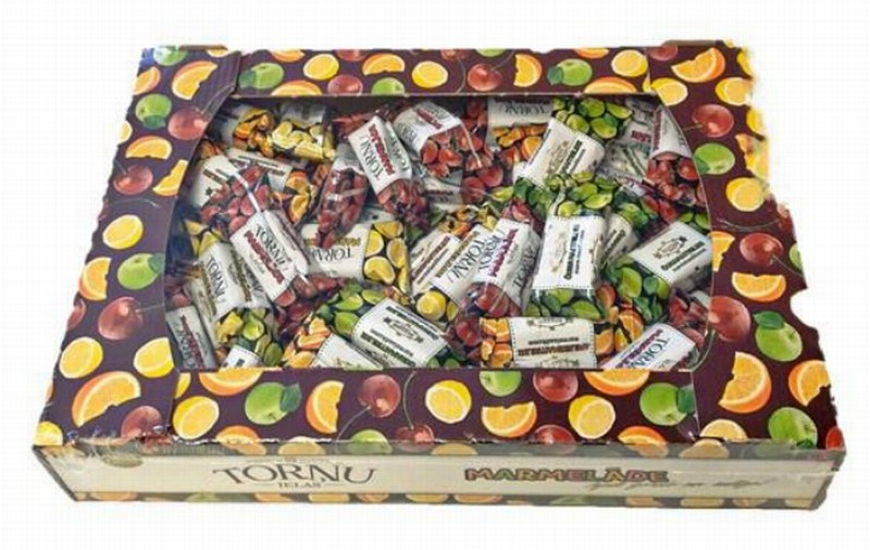 Šokolādes konfektes Marmelāde asorti ar kakao glazūru 1kg Adugs (25.01.26)  Latvija