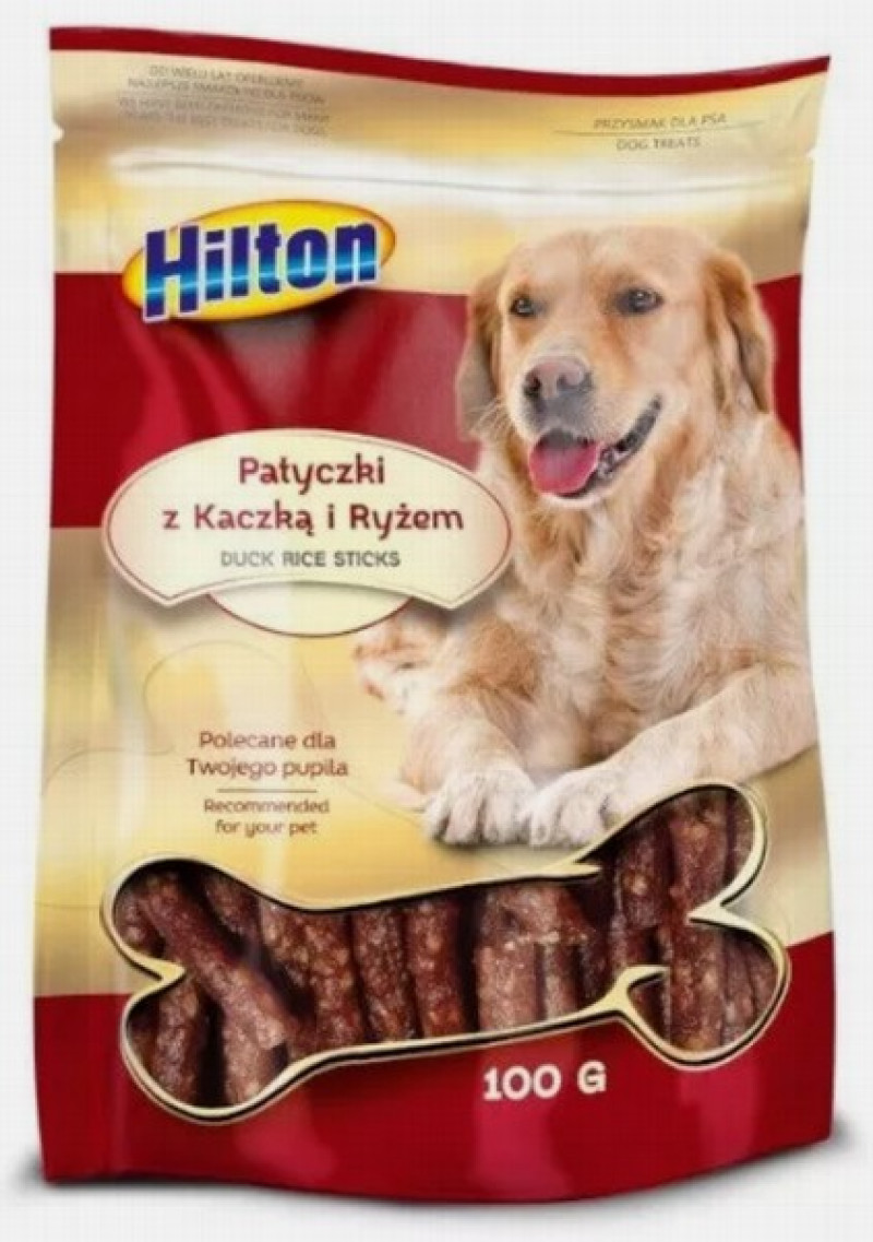 Suņu košļājamie Kociņi Hilton pīle 100g (01.10.2026) Polija
