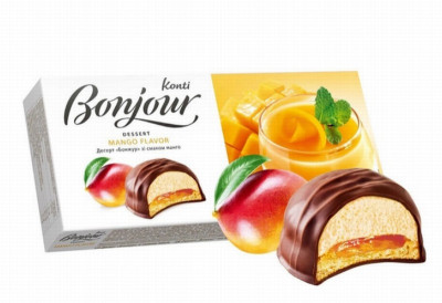 Zefīru deserts Bonjour ar mango garšu 232g (19.01.2026) Ukraina