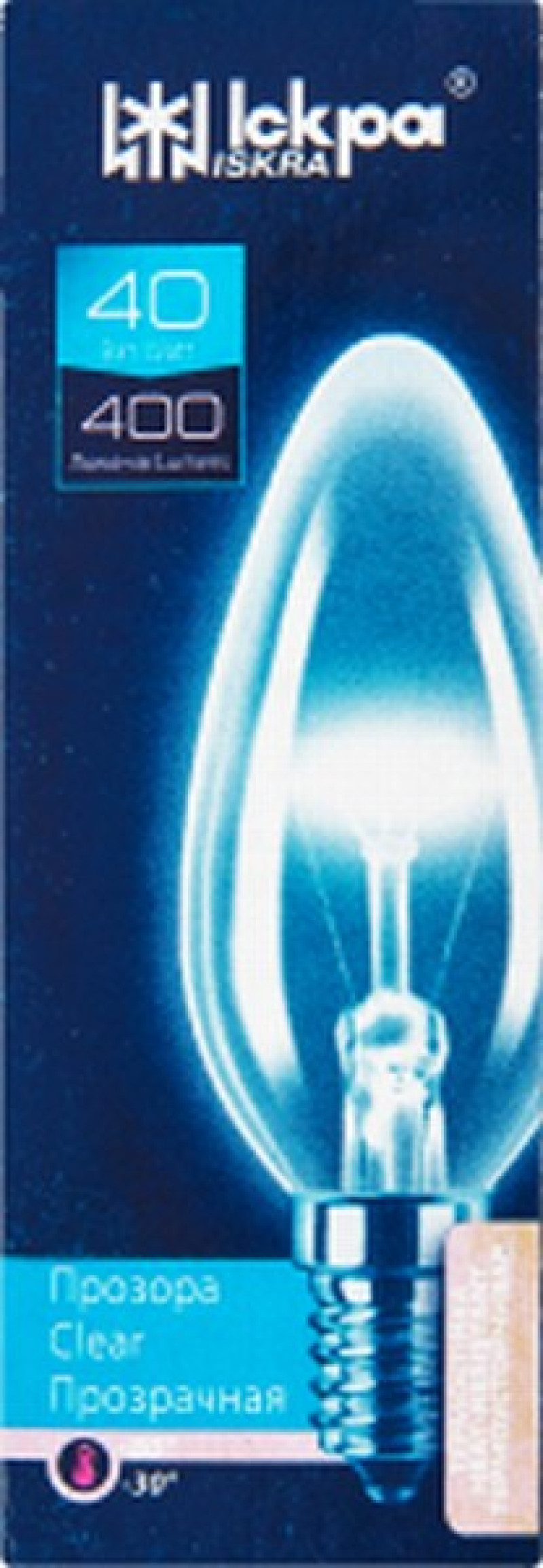 Spuldze E14 40W Iskra 1/10