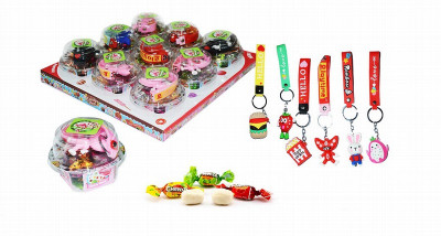 Rotaļlieta Atslēgu piekariņš ar konfektēm Candy Shop 50g 1/9 (04.03.2027) Ķīna