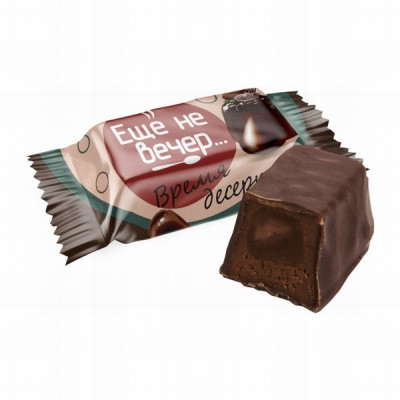 Šokolādes konfektes Escho ne večer Fondan 1kg Sweet life 1/4 Krievija (10.09.2025)