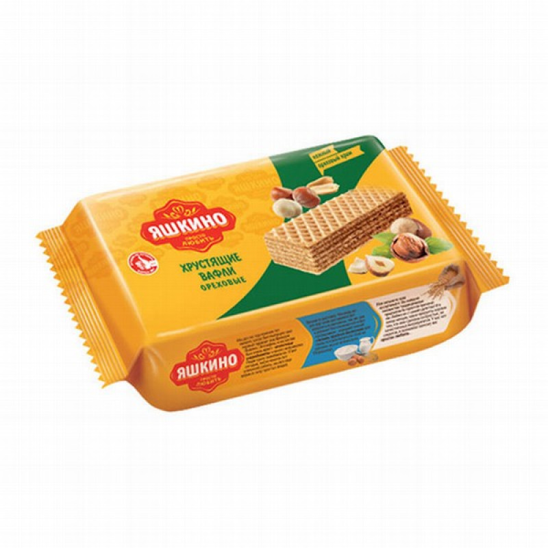 Vafeles Yaškino Riekstu 200g KDV 1/24 (20.08.26) Krievija