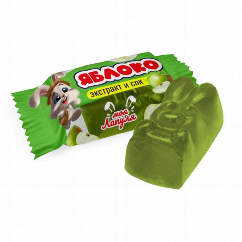 Želejkonfektes Moja Lapuļja Jabloko 1kg Sweet Life (06.11.2025) Krievija 1/4