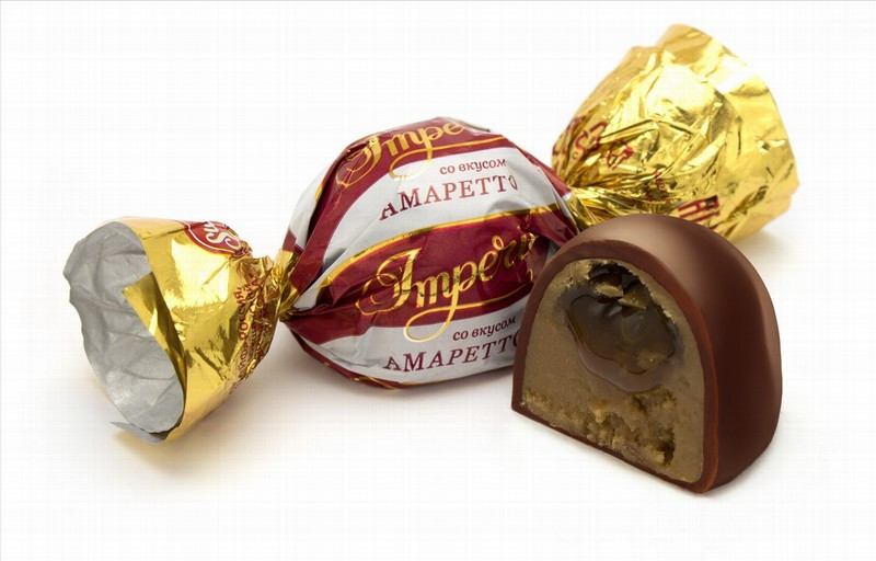 Šokolādes konfektes Imperio Amaretto 1kg Sweet life (22.09.2026) Krievija