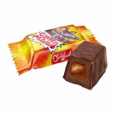 Šokolādes konfektes Super Mouse 1kg Sweet life (11.09.2025) Krievija