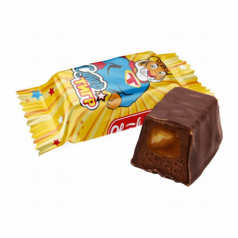 Šokolādes konfektes Super Tiger 1kg Sweet life (09.08.2026) Krievija