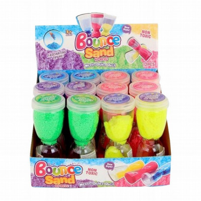 Rotaļlieta Smilšu pulkstenis 15cm Bounce Sand 1/12