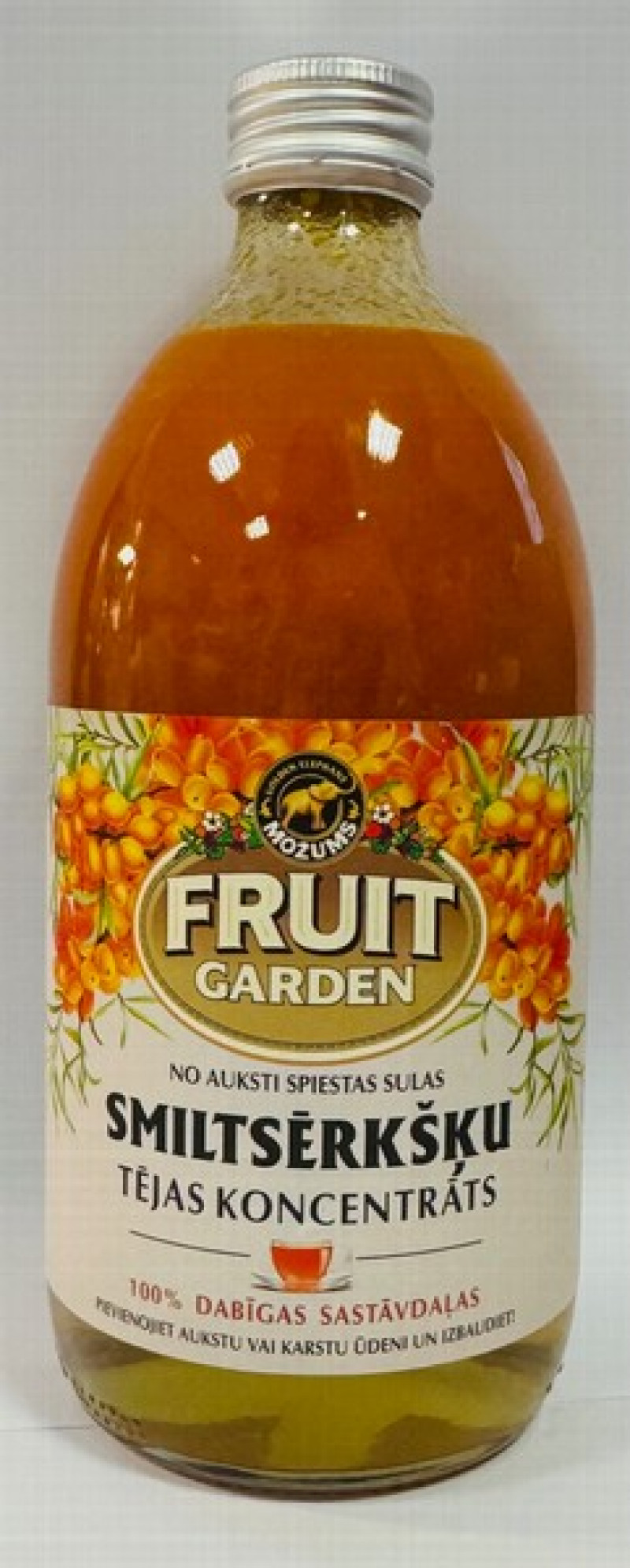 Tējas koncentrāts Fruit Garden Smiltsērkšķu 520ml (06.2026) ES