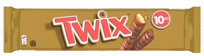 Šokolādes batoniņi Twix 50g*10gb (0.55eur/gb) (10.08.2025) Nīderlande