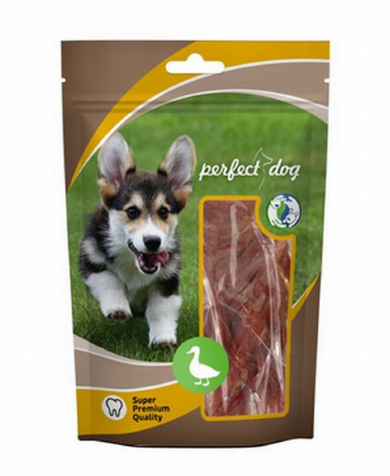 Suņu kārums Perfect Dog mīksta vītināta Pīles gaļa 70g (30.09.26) Ķīna