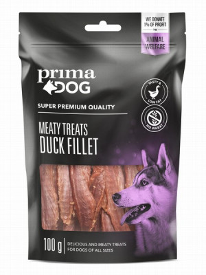 Suņu kārums Prima Dog pīles fileja 100g (20.11.2025) Ķīna