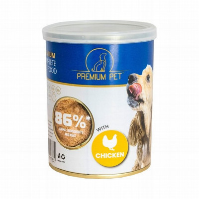 Suņu konservi Premium Pet pastēte vista 360g (03.07.2027) Ukraina