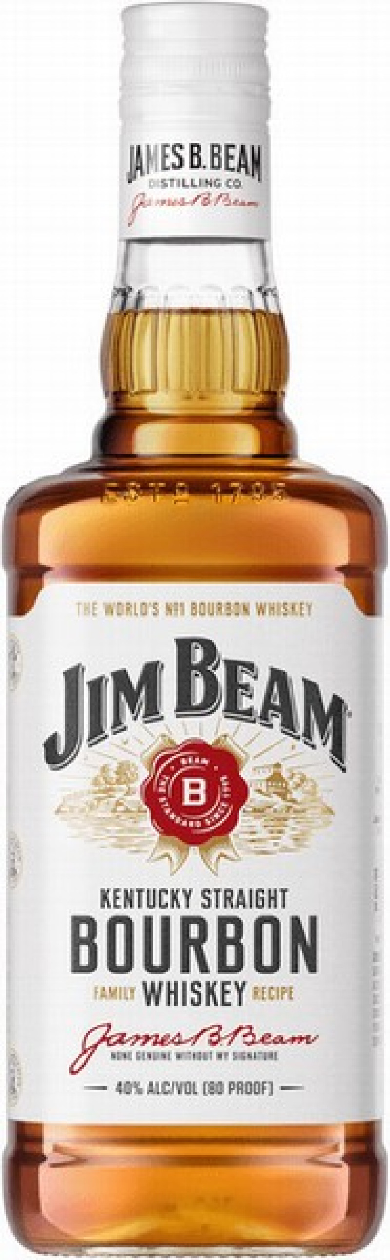 Viskijs Jim Beam White burbons 07L 40% Amerikas Savienotās Valstis
