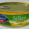 Siļķe savā sulā ar eļļu 240g SGK (10.01.2028) Latvija