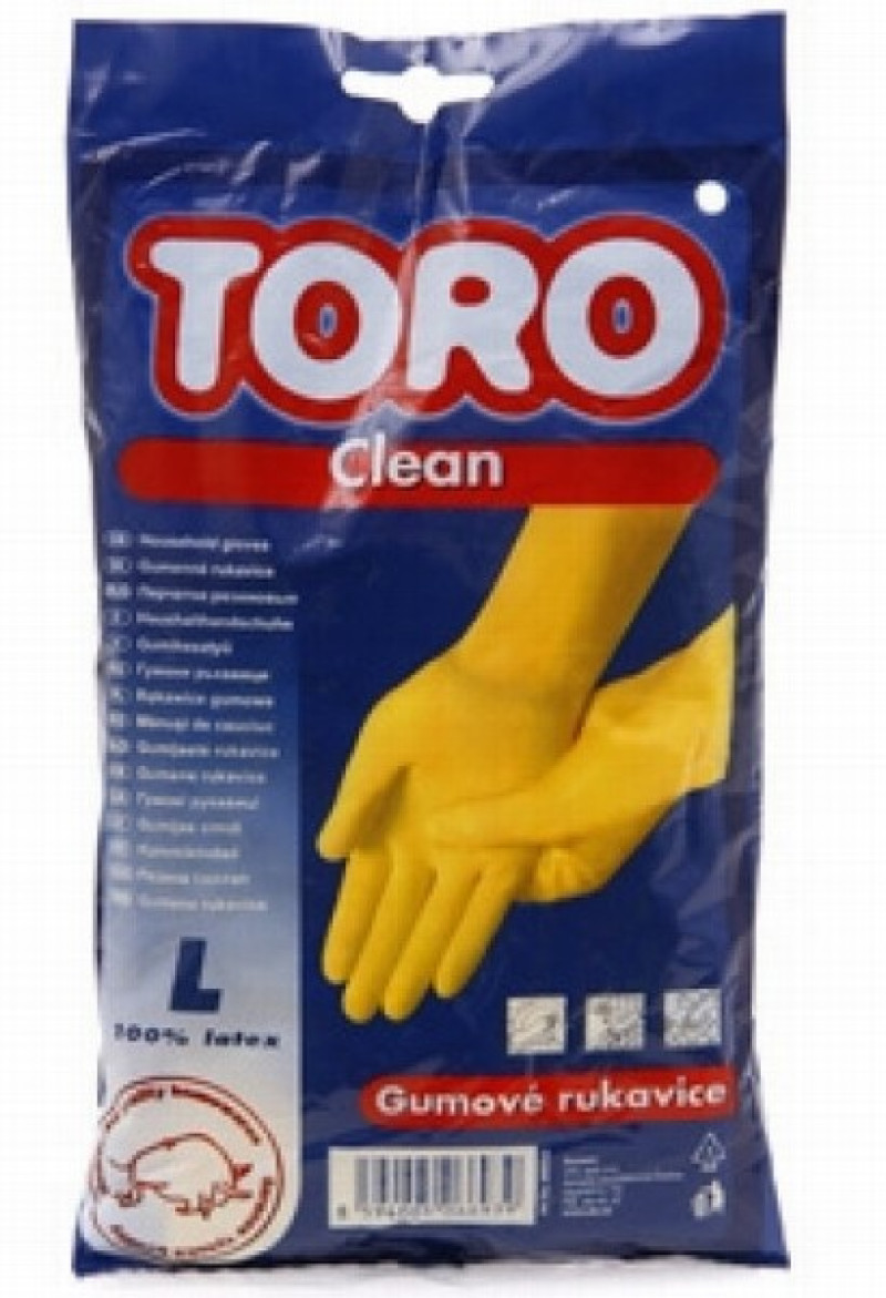 Cimdi gumijas Toro L izmērs 1/5