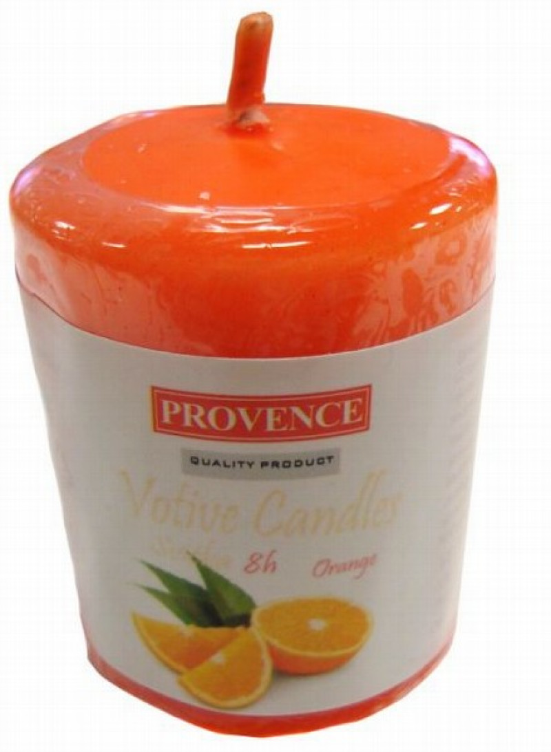 Svece Smaržīga 5cm Apelsīns Provence 1/16 Čehija