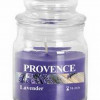 Svece aromātiska Lavanda stiklā 9cm 1/6 Slovēnija