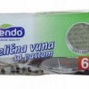 Metāla katliņu beržamie piesūcināti ar ziepēm 6gb Kendo  Serbija