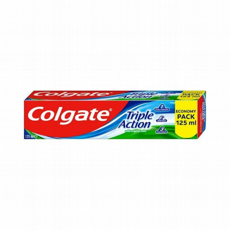Zobu pasta Colgate Triple Action 125 ml (22.04.2027)