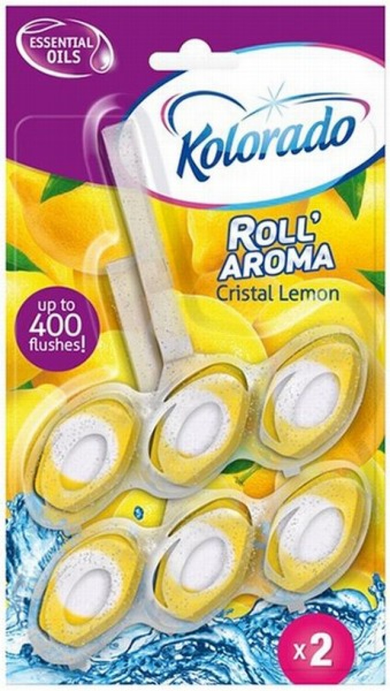 Tualetes bloks Kolorado Lemon 2x51g Polija