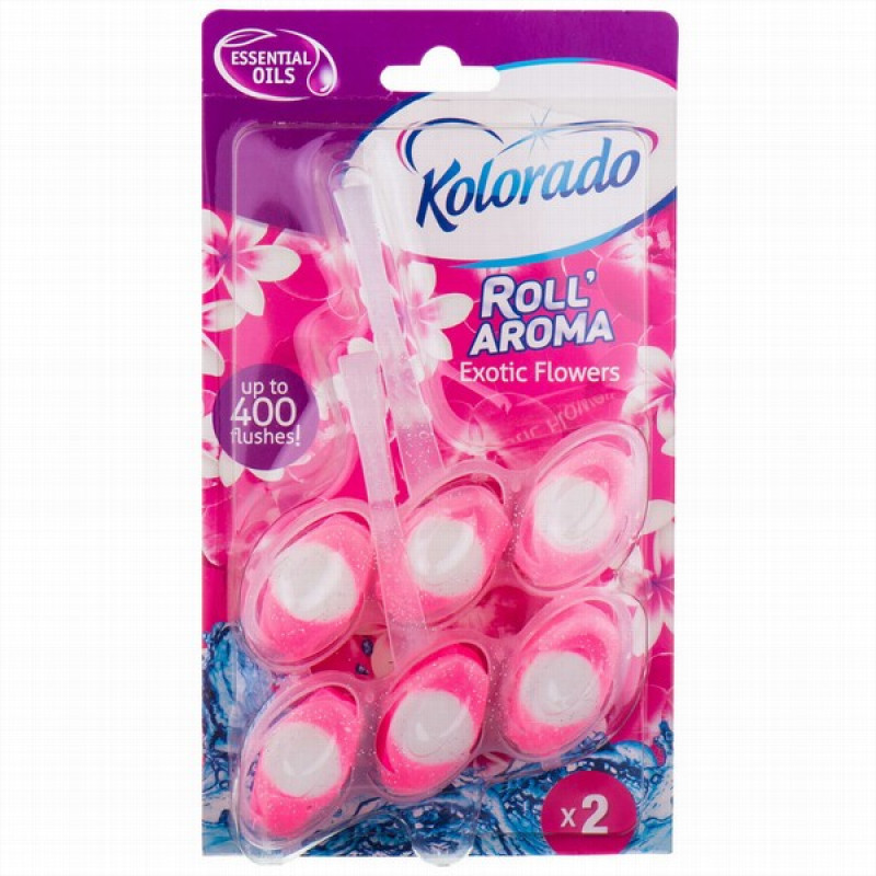 Tualetes bloks Kolorado Flowers 2x51g Polija