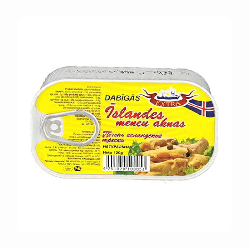 Zivs Mencu aknas Islande 120g 1/12 (02.09.2029) Islande