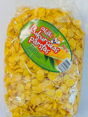 Sausās brokastis Kukurūzu pārslas ar cukuru 400g 1/19 (25.02.2026) Lietuva