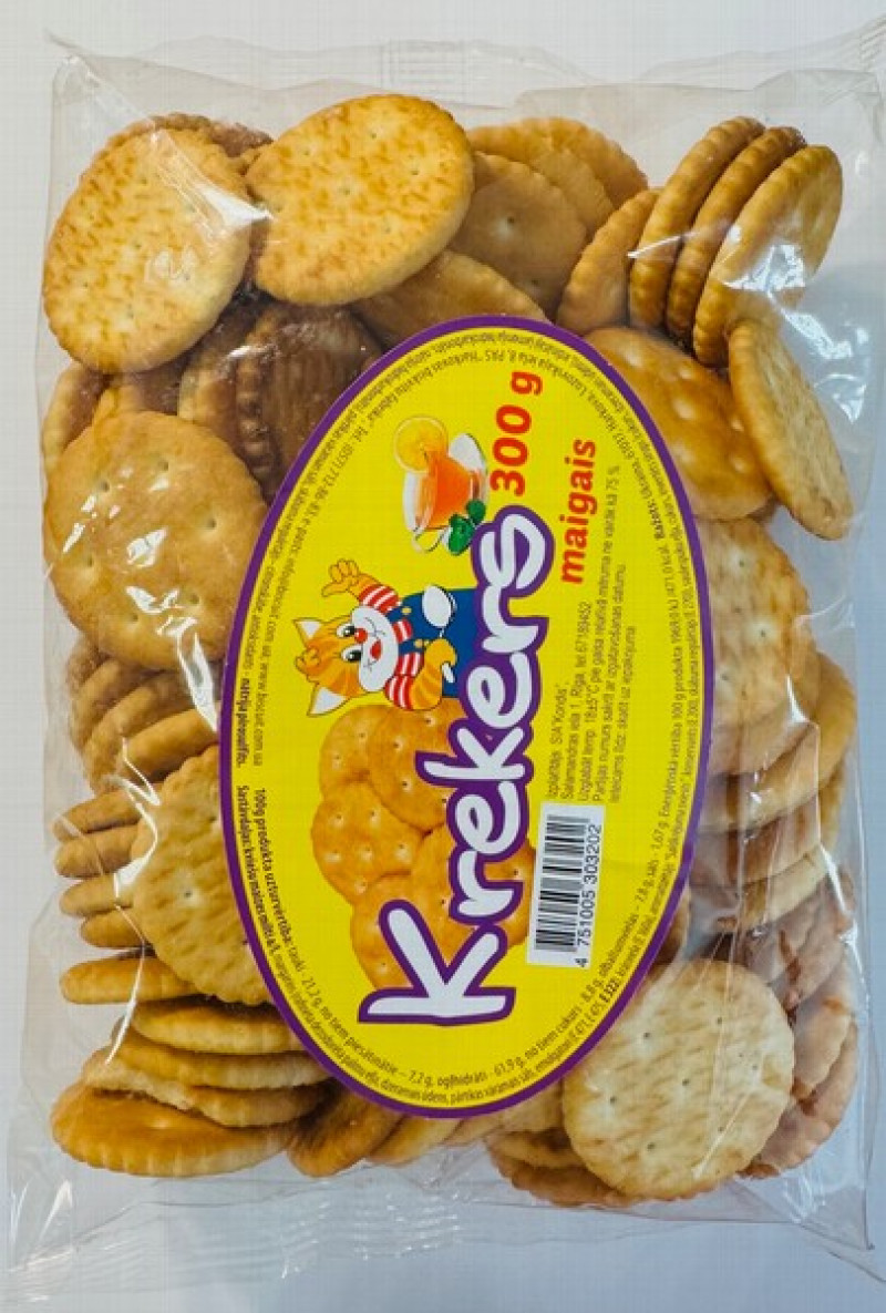 Cepumi UK Krekeri Maigais 300g 1/16  (23.10.26) Ukraina