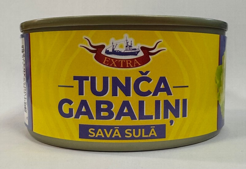 Tuncis gabaļiņos sava sula 185g Extra 1/48 (14.11.2026) Ķīna